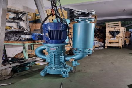 Sửa chữa máy thổi khí roots blower Kingood model GTB040